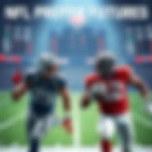 Chase Brown and Justin Jefferson highlight key player prop futures for the upcoming NFL season with football graphics and betting odds in the background.
