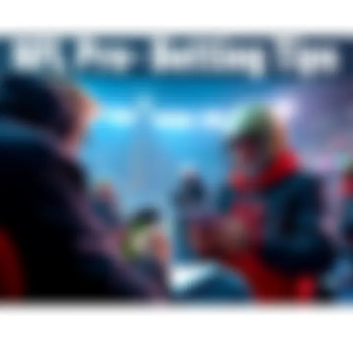 NFL Preseason Betting Tips A football fan reviewing betting picks for NFL preseason games with a smartphone and notepad