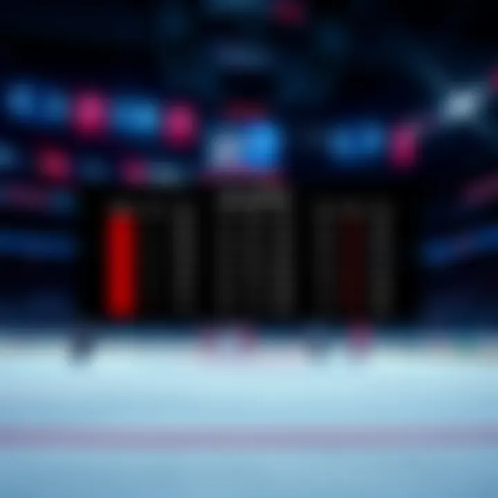 A graphic showing NHL betting statistics and tips for upcoming games on May 29, 2026