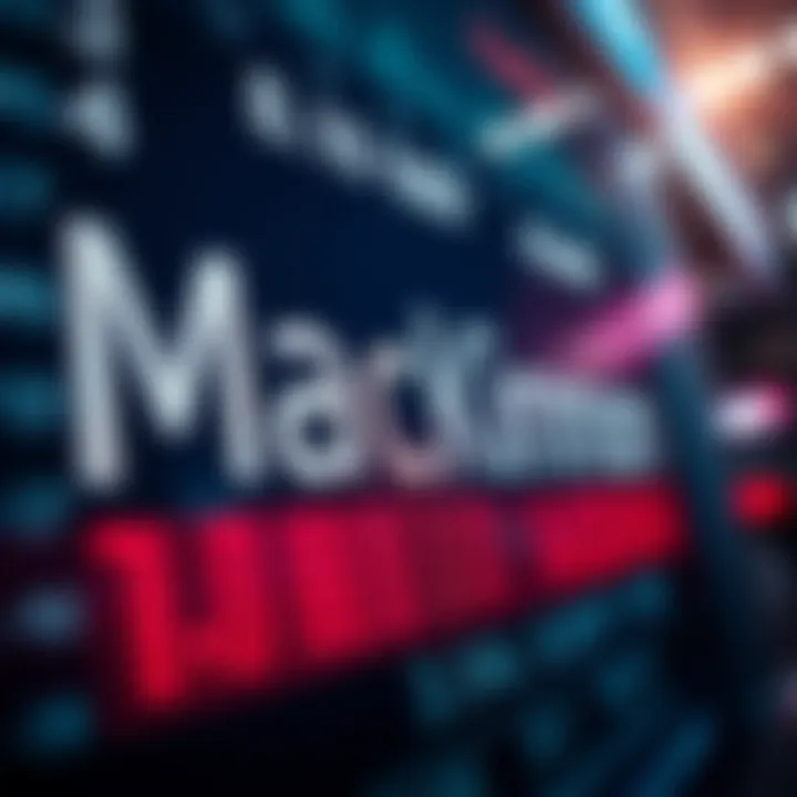 A close-up view of NHL betting odds displayed on a digital scoreboard, highlighting MacKinnon's name