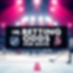 Graphic showing NHL betting odds and picks for November 5, 2025, featuring team logos and matchups