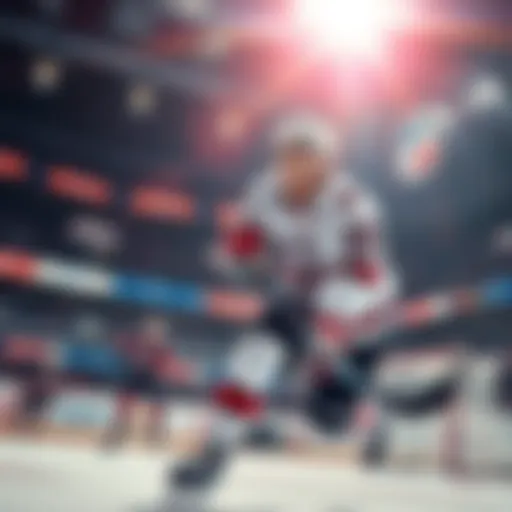 NHL Betting Picks for May 27, 2026 A hockey player in action during an NHL game with betting odds in the foreground.
