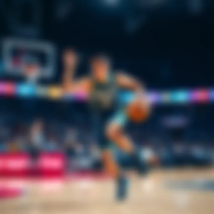 Nikola Jokic showcasing his skills with a triple-double performance during a basketball game