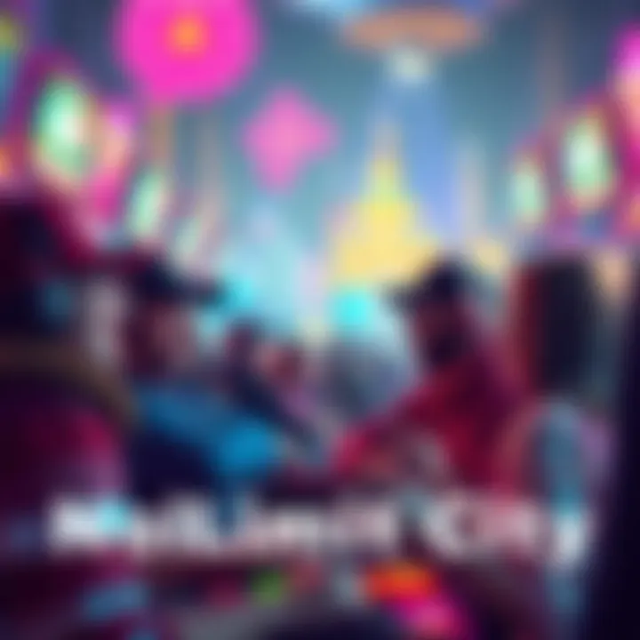 Players enjoying new gaming features in NoLimitCity with vibrant graphics and engaging gameplay