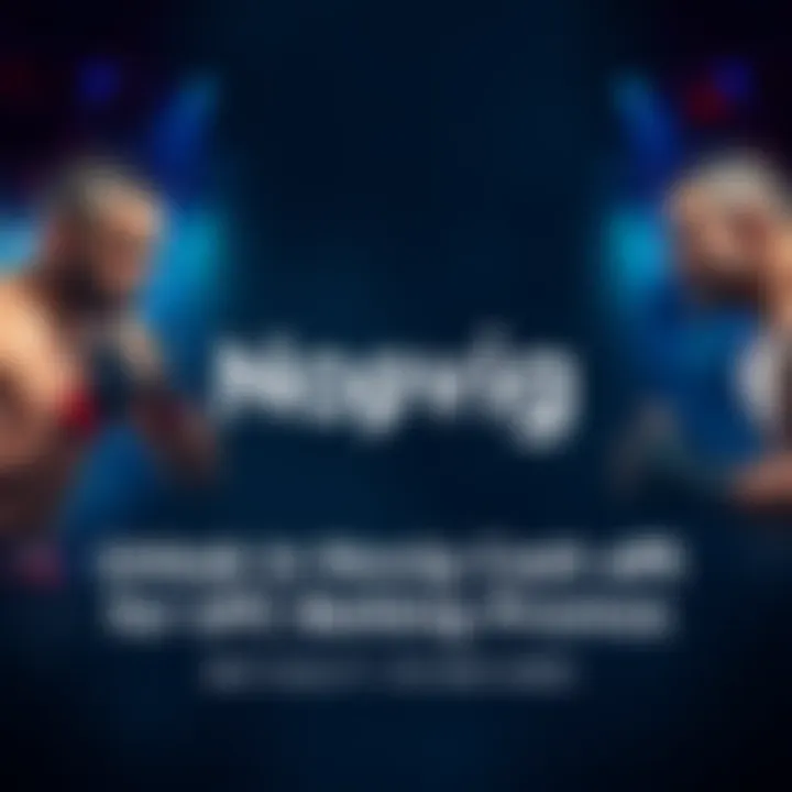 A promotional graphic showing the Novig app logo alongside UFC fight imagery and the text offering $25 in Novig cash for new users.