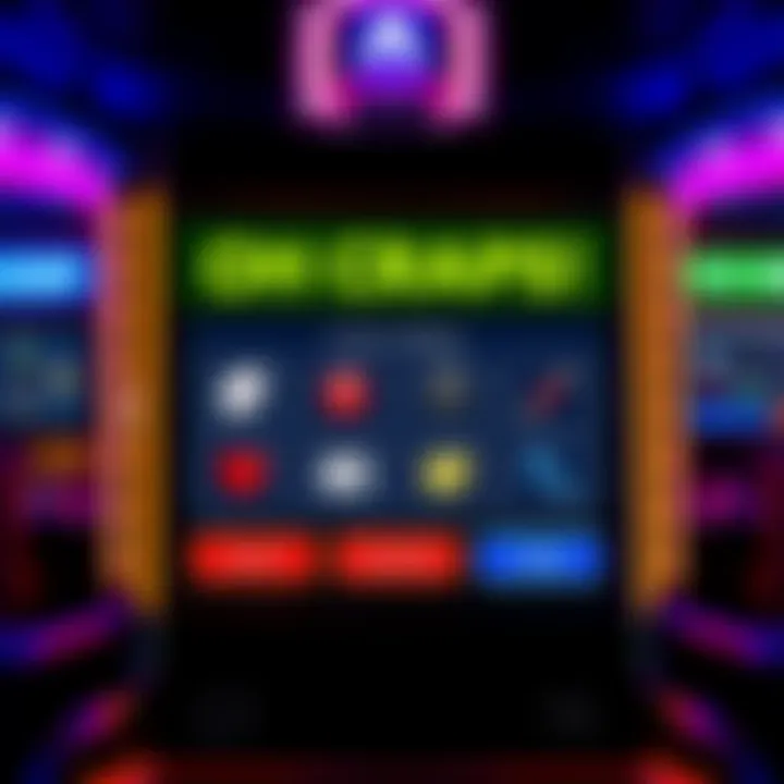 Screenshot of the Oh Craps! app showing custom strategy creation features with buttons to submit, duplicate, and delete tactics.