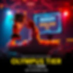 A person celebrating achievement with a trophy and a digital screen showing 300,000 TC mark.