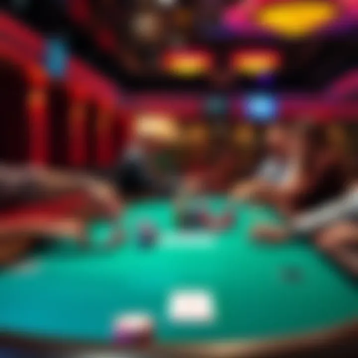 New players make large bets before the flop at an online poker game