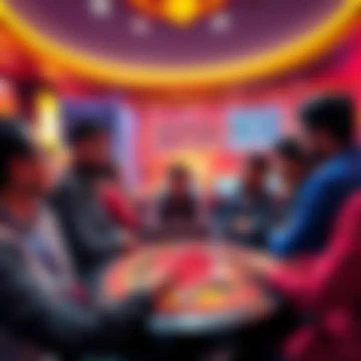 Online Casino Discussion A group of Indian players sharing their favorite online casino platforms in a lively forum discussion about payouts and reliability.