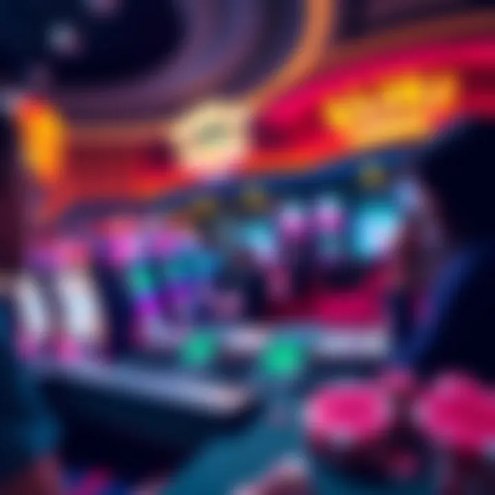 A player enjoying slots and table games at an online casino in Halifax, NS.