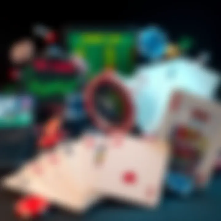 Various forms of online gambling A collage of different online gambling activities including sports betting, stock trading, and prediction markets, with poker cards shown separately.