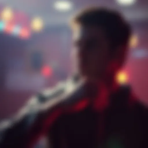 A person reflecting on their journey of recovery from gambling, symbolizing inner strength and determination.