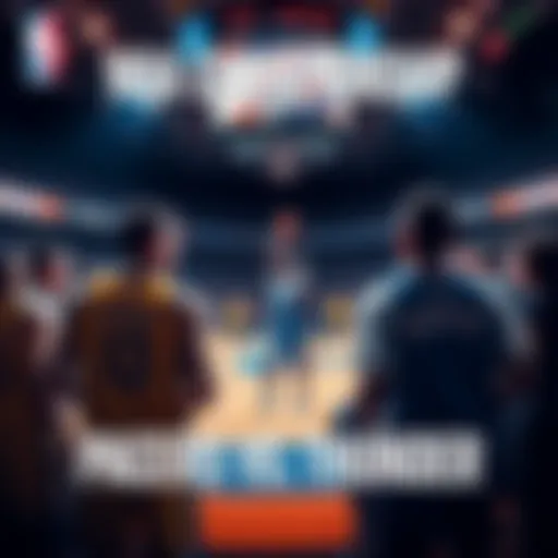 Players from the Indiana Pacers and Oklahoma City Thunder ready for the NBA Championship game with excitement in the arena