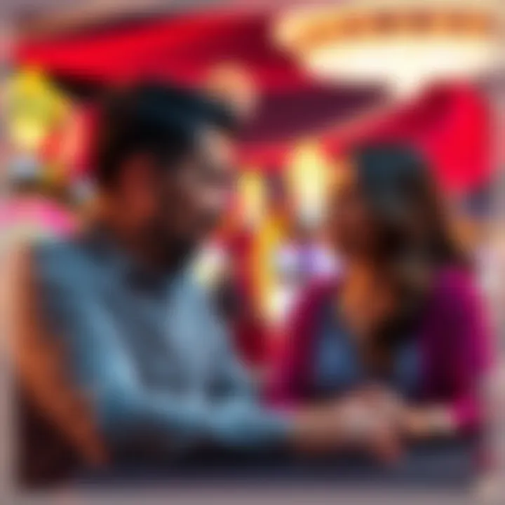 A worried parent discusses gambling risks with their daughter after she wins at a casino