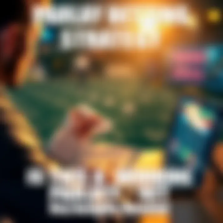 A person examining betting slips and a laptop showing odds, contemplating a parlay bet.