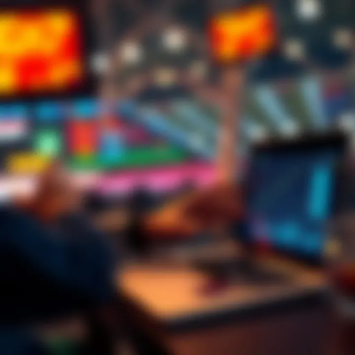Parlay Betting Trends A person analyzing statistics on parlay bets with a laptop and notepad.