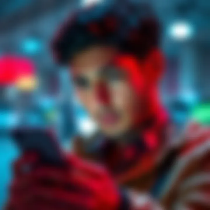 A person looking at their phone with a puzzled expression, indicating confusion over a delayed payment.