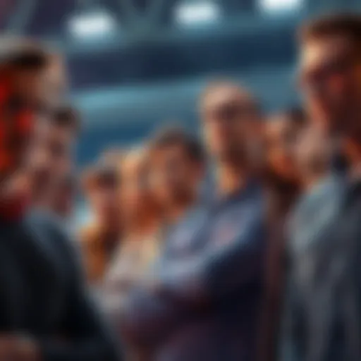 A group of people standing together with puzzled expressions, reflecting on recent outcomes that did not meet expectations.
