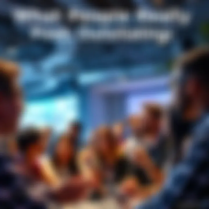 A group of diverse individuals sharing their opinions about today's news and issues.