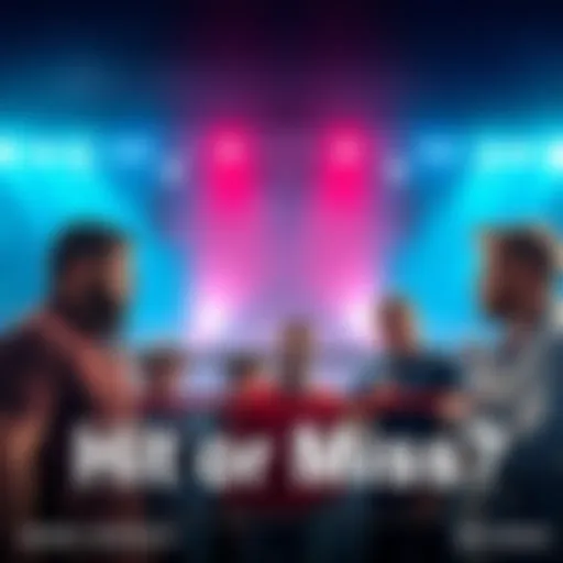 A group of people sharing their views on a boxing match, expressing mixed feelings about its outcome.