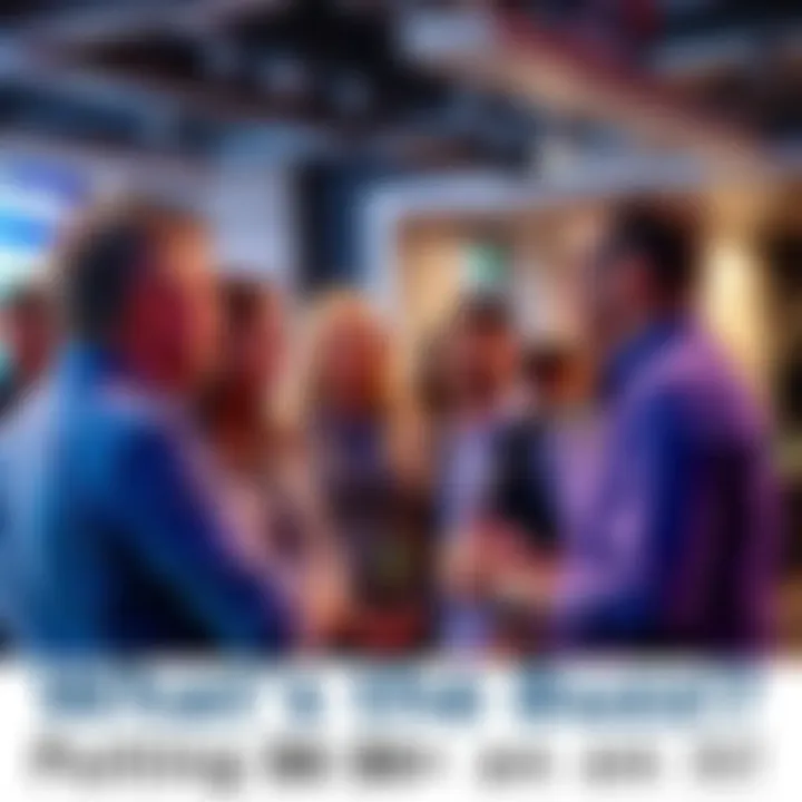 A group of people talking about investing $50 in a new venture