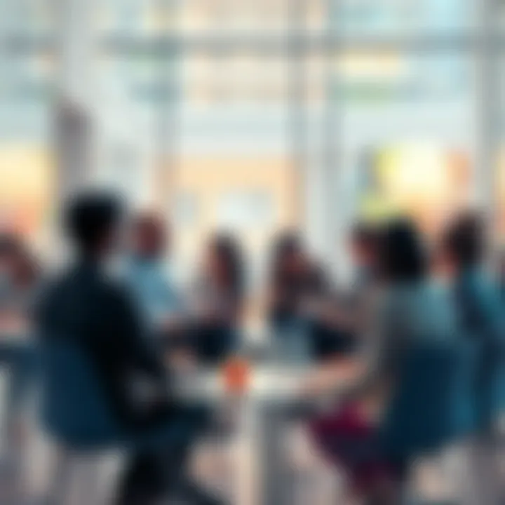 A group of people in a casual setting engaged in a discussion about the concept of unders and its impact on society