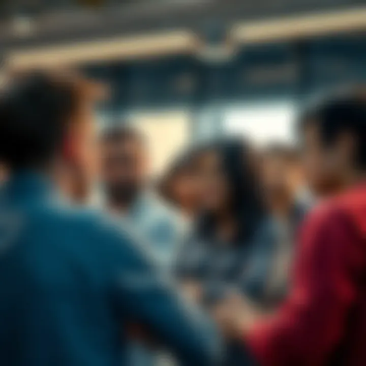 A group of people engaged in a discussion about withdrawal problems, sharing experiences and solutions on user boards.