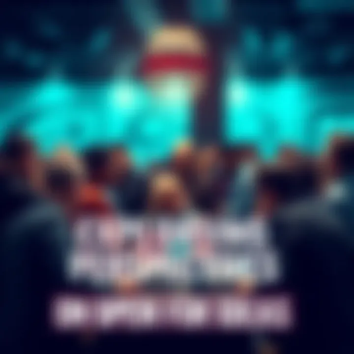 Group of diverse people sharing ideas in an open forum