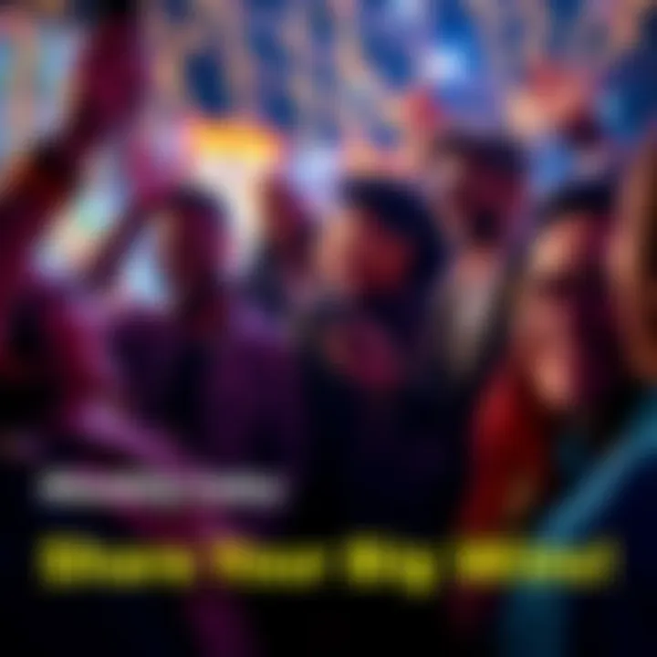 A group of people smiling and sharing their success stories together