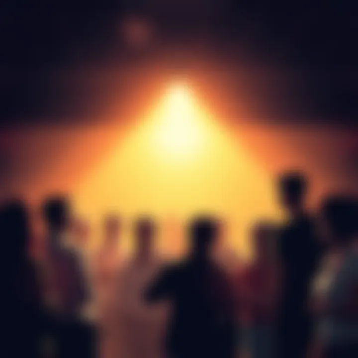 A group of people engaging in discussion about their weekend experiences and thoughts on current events