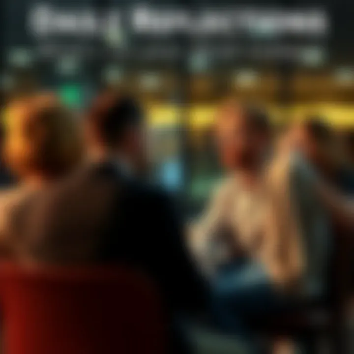 A group of people sitting together, sharing their thoughts and engaging in conversation about daily reflections.