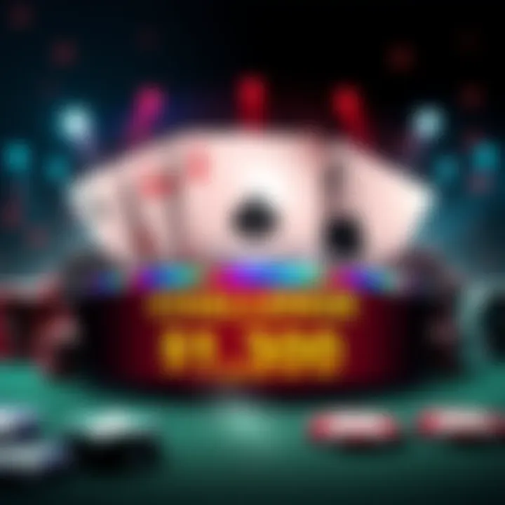 A promotional graphic for the Perfect 9 Challenge in GG Millions, featuring poker elements and a $10,300 prize banner.