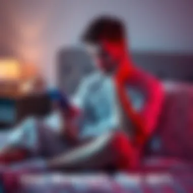 Person contemplating a bet Individual sitting on a bed looking worried while checking a betting app on their phone