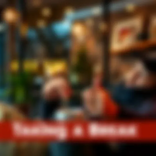 Individual taking a break and reflecting while enjoying a cup of coffee in a cozy setting