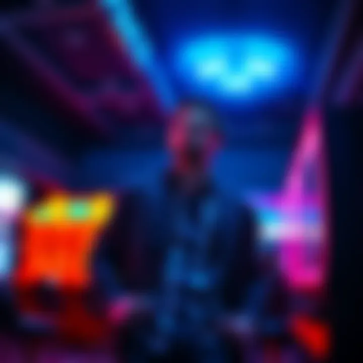 Individual standing confidently, symbolizing recovery from gambling addiction after self-exclusion with a hopeful expression.