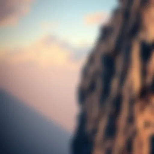 A person scaling a steep cliff, symbolizing the thrill and risks of pushing personal boundaries.