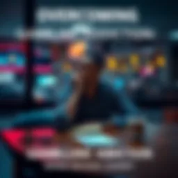 A person sitting at a table looking thoughtful, symbolizing their journey of overcoming gambling addiction, with notes and a coffee cup nearby.