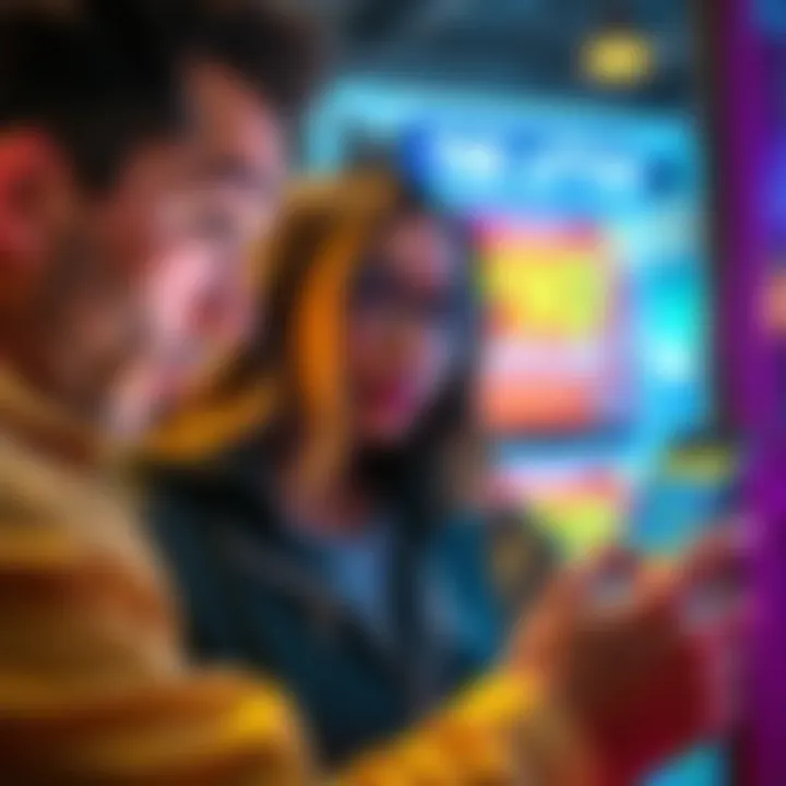 A person looking surprised while scanning a scratch ticket using a lottery app