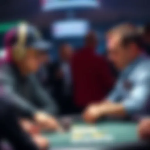 Phil Ivey competes against Darren Rabinowitz in a heads-up poker match for bracelet 18, with Phil holding a large chip lead.