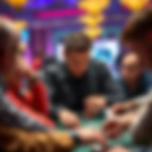 Phil Ivey focused at the final table of the PPC Milli Maker, surrounded by other skilled players, with cards and chips in play.