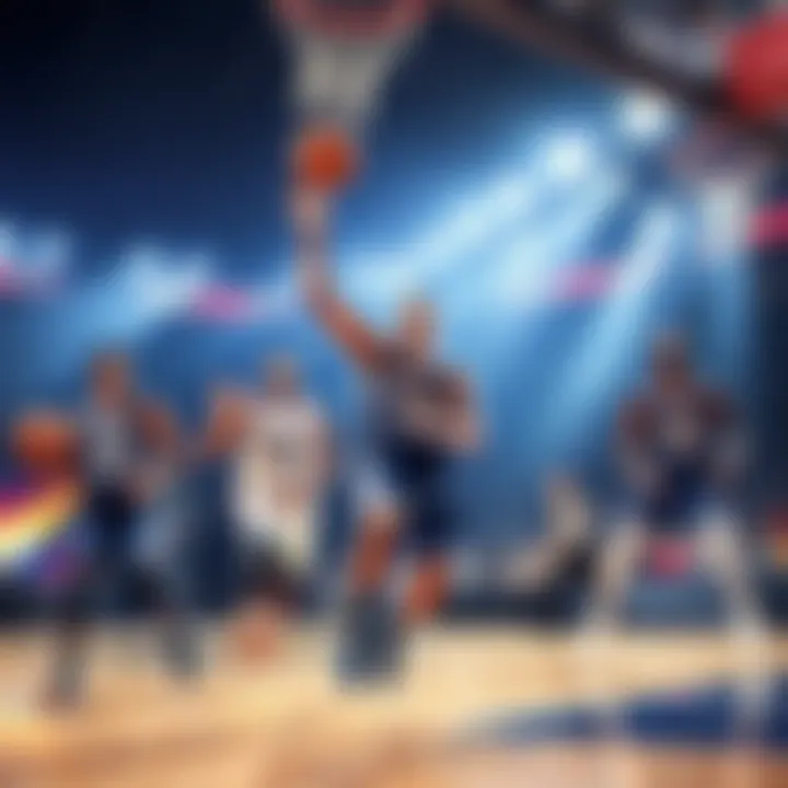 Philadelphia 76ers players dominating the game against Utah Jazz on the court