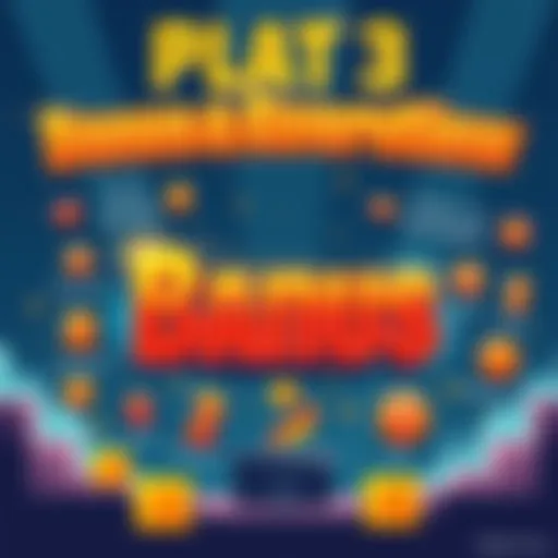 Illustration showing benefits of the Plat 3 bonus, with icons representing rewards, tips, and advantages