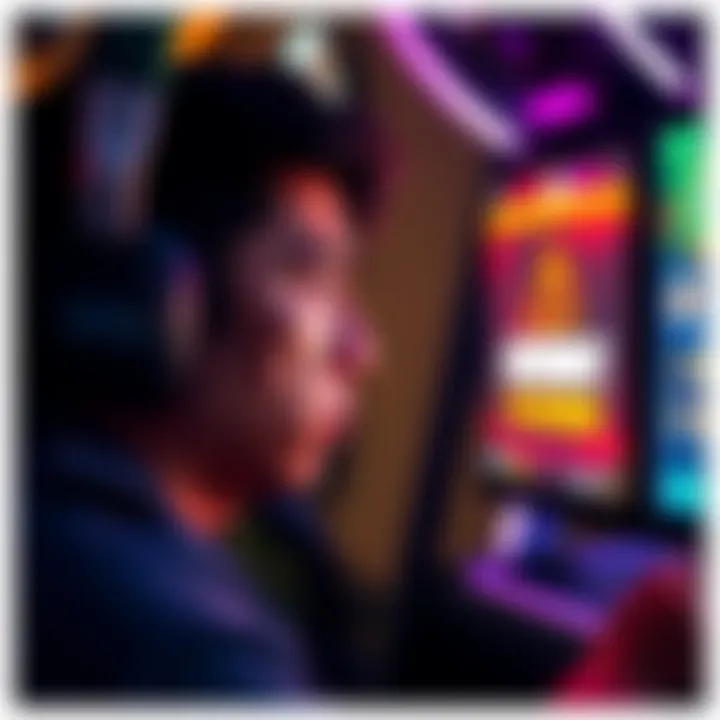 Player shocked by account closure A person looking frustrated while staring at a screen showing an account closure message after winning money in an online casino.