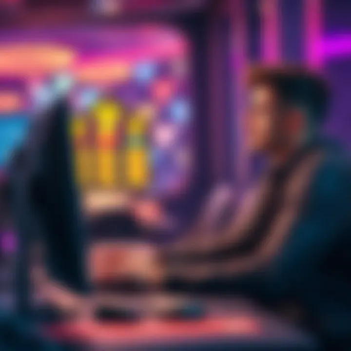 A player sharing their experience with Planet 7 Casino withdrawal terms and verification process at their computer