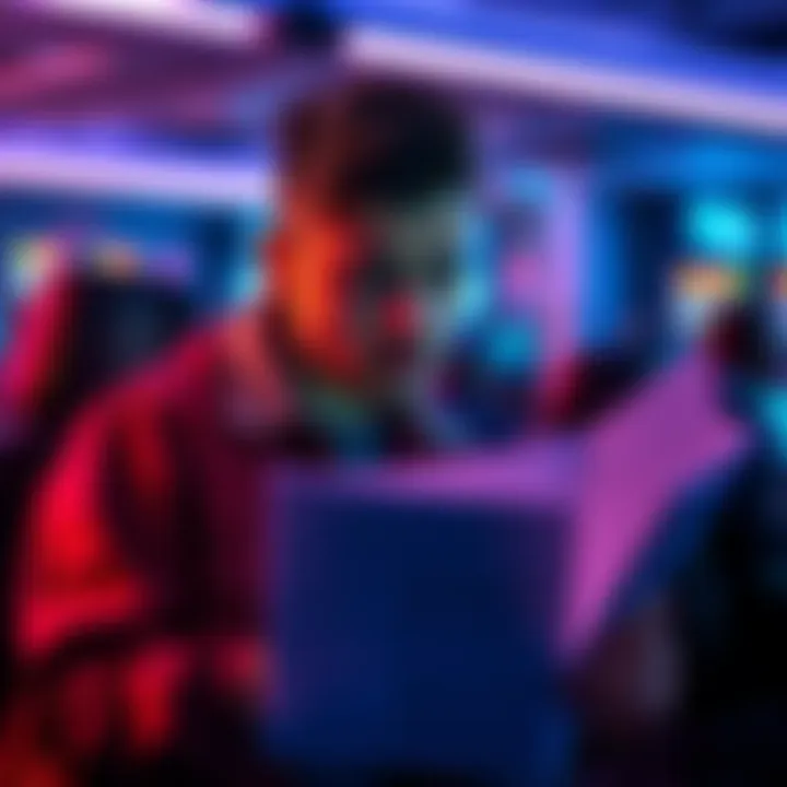 A player looks worried while reviewing documents related to KYC checks after a big win at an online casino.