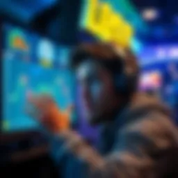 A distressed player staring at a screen showing loss in a game, highlighting a significant financial downturn after playing for two days.