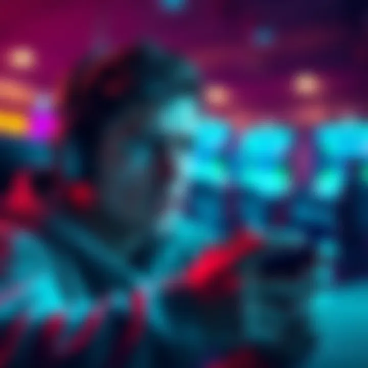 A player looking frustrated while using a smartphone to seek help about Prize Picks on forums