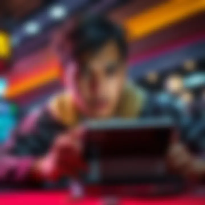 A player looking concerned while checking their account on a device after a failed cash-out attempt.