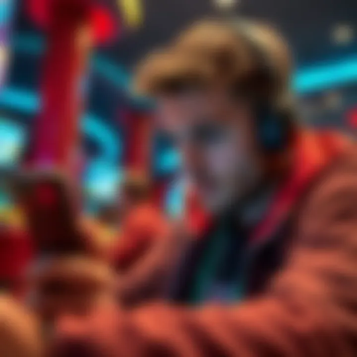 A frustrated player looking at their phone, trying to cash out on Stake, with a recording on the screen showing the problems faced.