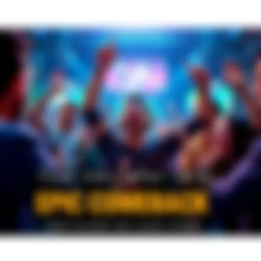 Player excitedly celebrating their unexpected victory in a gaming session, surrounded by friends cheering them on